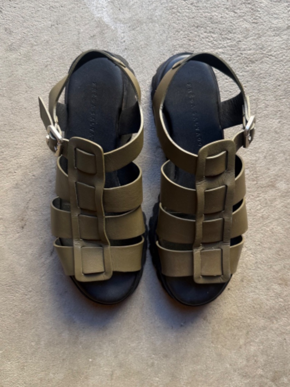 Frēda Salvador Lug Sole Fisherman Sandal View 3